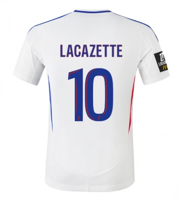Olympique Lyonnais Alexandre Lacazette #10 Replika Hjemmebanetrøje 2024-25 Kortærmet